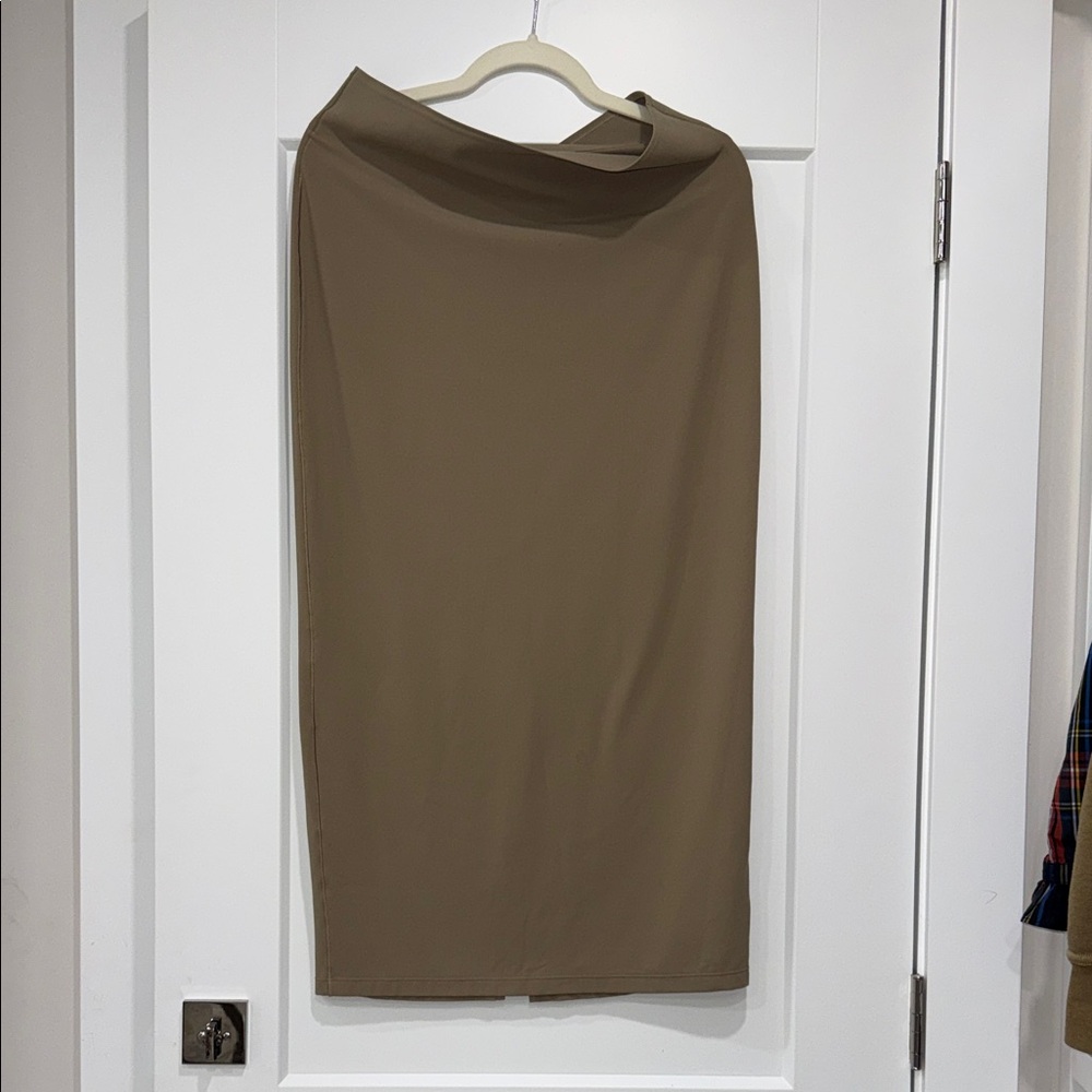 Athleta Tan/Brown Pencil Skirt M
